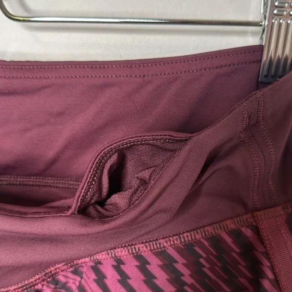 Lululemon Pace Rival Skirt II Shifted Horizon Red Grape Black / Bordeaux Drama - Picture 10 of 15